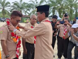 Penjabat Walikota Langsa Buka Kegiatan Roverday Pramuka Tingkat Penegak dan Pandega Tahun 2024