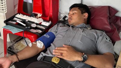 Peringati Hari Pengayoman Ke – 79, Lapas Kelas IIB Idi Laksanakan Giat Donor Darah