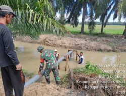 Petani Aceh Timur Sumringah, Program OPLA Kodim 0104/Atim Telah Rampung