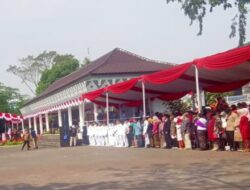 Peringati HUT RI Ke 79, Pj Walikota Bekasi Singgung Kinerja Dinas