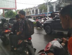 Polantas Kemana?, Jalan Depan Hotel Kartika Kota Langsa Macet dan Semrawut