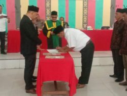 TPG 3 Desa di Kecamatan Peureulak Dikukuhkan, Nasri: Sesuai Surat Keputusan Pj. Bupati 