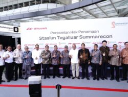 Wakapolda Jabar Hadiri Peresmian Hak Penamaan Stasiun Tegalluar Summarecon