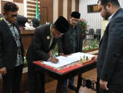 Rancangan APBK Perubahan 2024 Kota Langsa disahkan, Ada Peningkatan Sebesar Rp. 20 Miliar Lebih