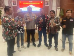 Polres Metro Bekasi Gelar Coffee Morning Cipta Kondusif Pilkada Serentak 2024